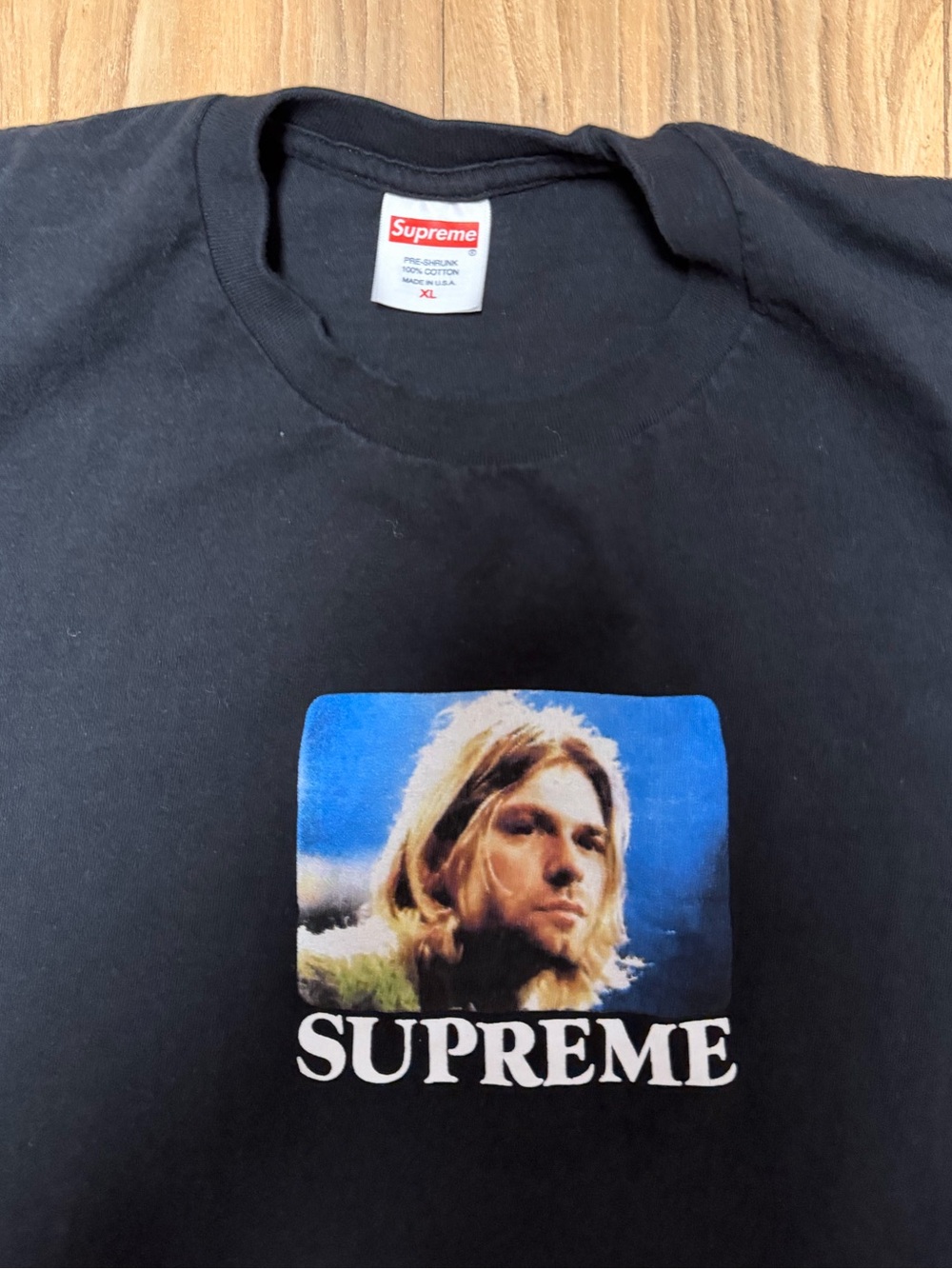**SUPREME** Kurt Cobain t-shirt SIZE XL - Picture 3 of 5
